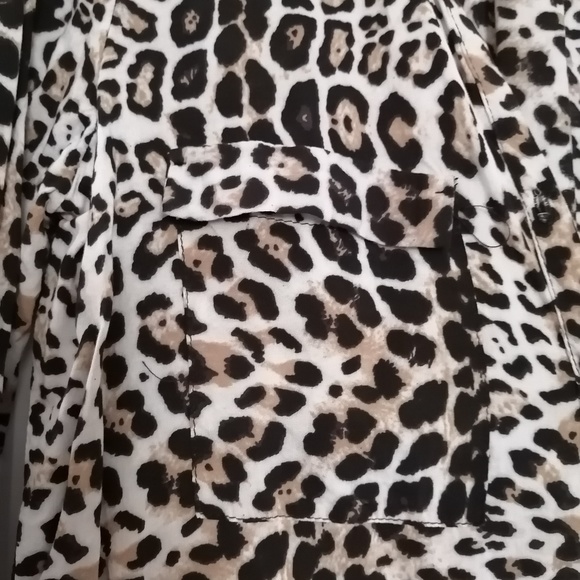 🤎 Zara Leopard Print Blouse - Picture 4 of 5